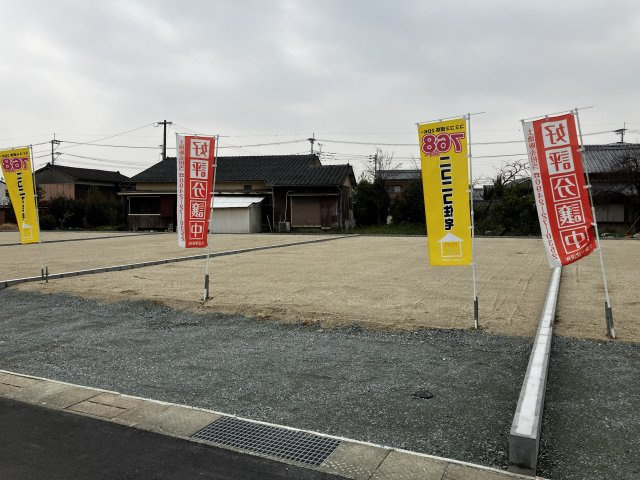 荒木小南２号地の外観|北西より撮影