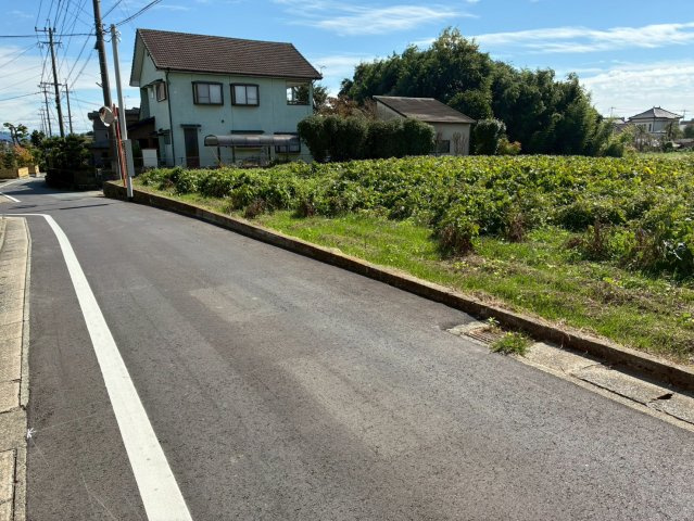 久留米市三潴町売地の外観