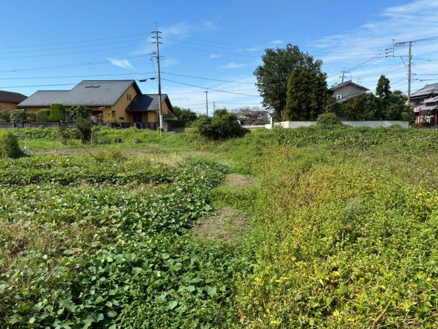 久留米市三潴町売地の外観