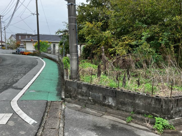 城島売地の外観|東道路側（北側より）