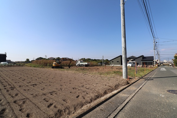 高良内町分譲地2号地の外観