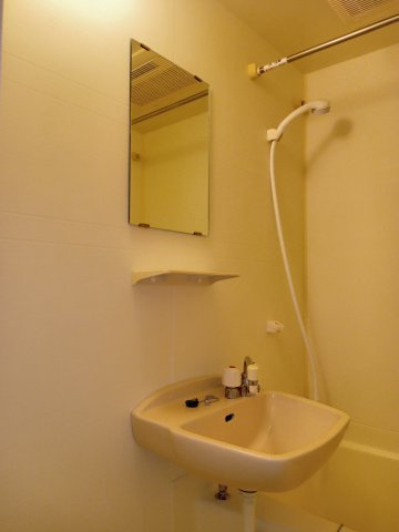 調布市多摩川５丁目の賃貸マンションの洗面所