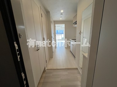 スプランディッド上本町WESTの玄関