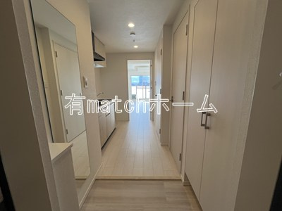 スプランディッド上本町WESTの玄関