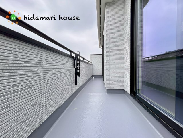 上尾市栄町78番1　新築戸建　ハートフルタウンAのバルコニー