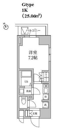 【間取り】レジディア日本橋馬喰町Ⅱ