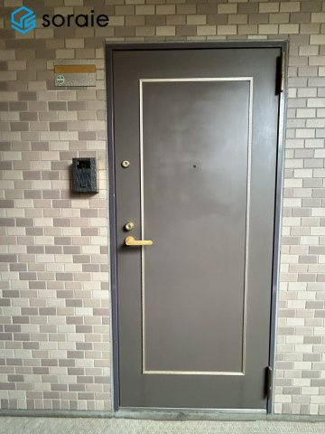 ライオンズガーデン川越　中古マンションの玄関|4/21撮影