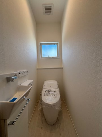 稲沢市北島町千野地新築戸建　１号棟のトイレ|1階トイレ