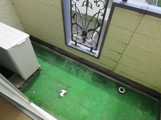 クレスト川越のバルコニー
