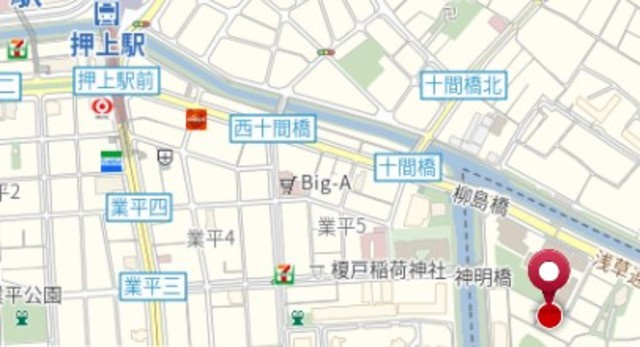 ラフィネ亀戸の地図|★案内図★