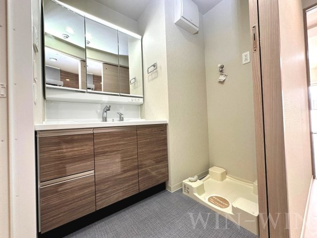 ベルオレイルの洗面所