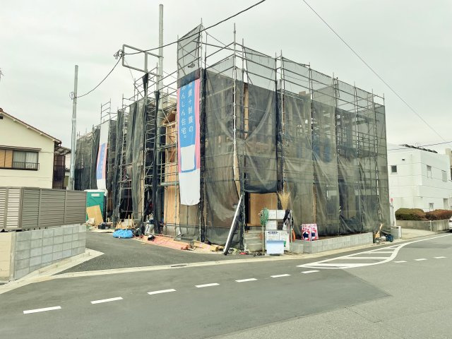 練馬区関町北4丁目 全3棟 1号棟の前面道路含む現地写真|美しく高機能な新築戸建　全3棟
様々なライフスタイルに対応可能な多彩な間取りをご用意しております