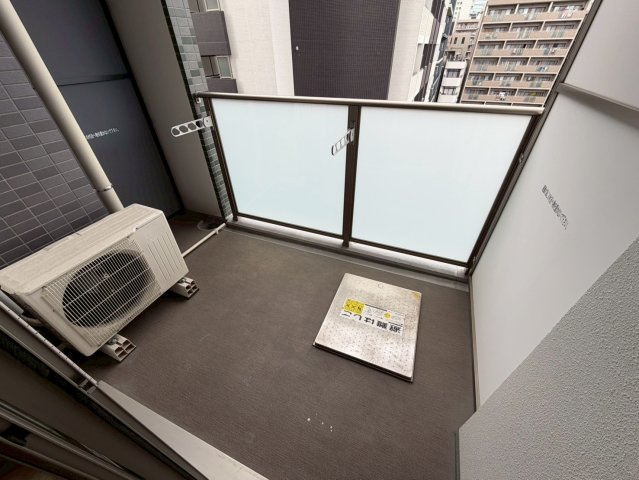 プレサンス京町堀ノースのバルコニー