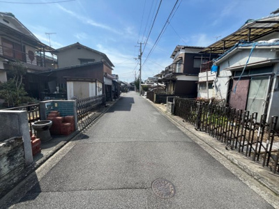 【前面道路含む現地写真】 | 売地　東山町