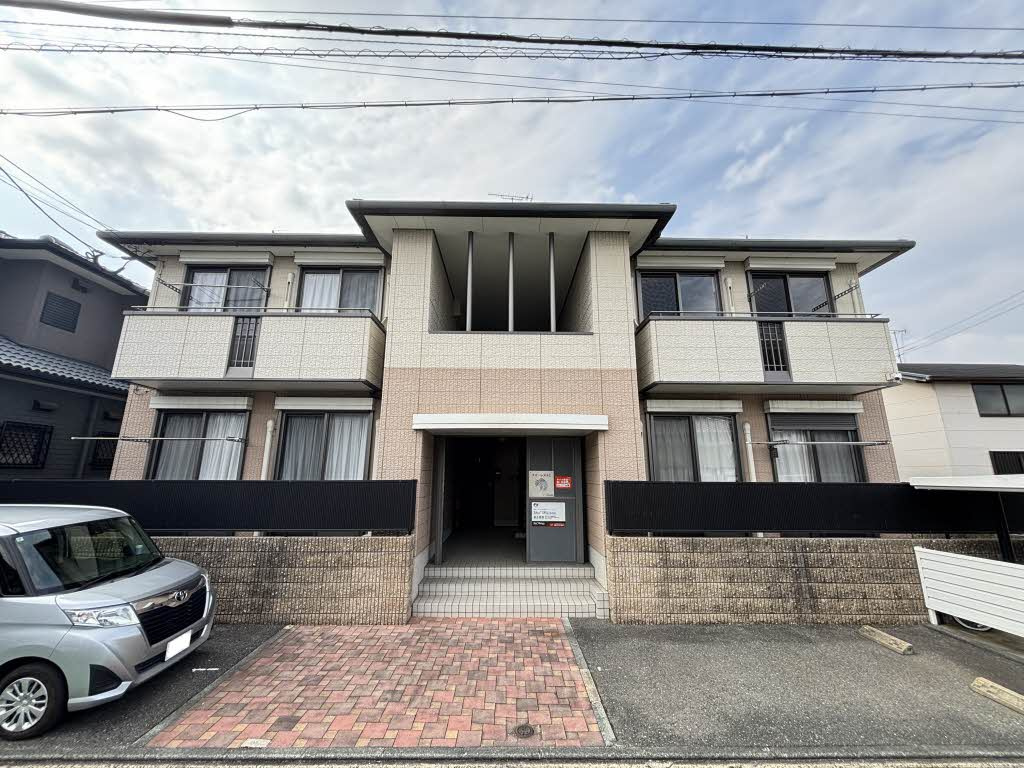福岡市南区老司３丁目のアパートの外観