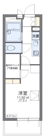 レオパレス御幣島東の間取り