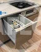 ブランズ北堀江プレイス　堀江小学校のキッチン|ブランズ北堀江プレイス　食器洗い機乾燥機付き