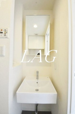 【洗面所】 | ラグジュアリーアパートメント白金 | 洗面台です。