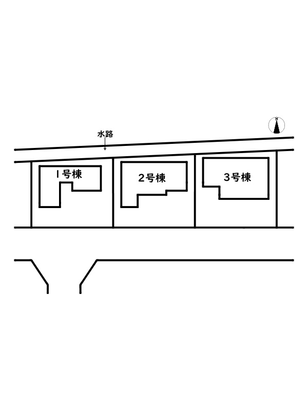 姫路市勝原区山戸/新築戸建の区画図