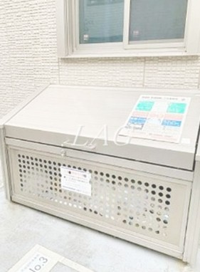 【その他共用部分】 | コルサ池袋 | 敷地内ごみ置き場です。