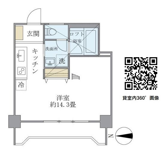 ＩＳＭ西日暮里の間取り