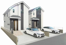 【仲介手数料無料！！】日野市東平山2丁目　新築戸建て（全2棟）B号棟　3990万円の画像