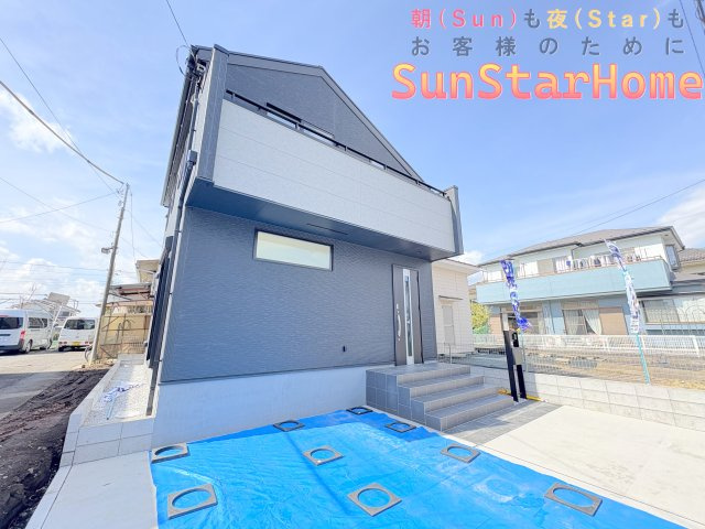 【サンスターホーム】福生市熊川　長期優良新築戸建の外観