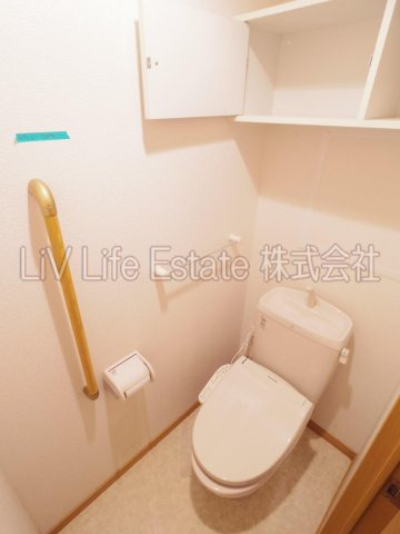 小平市仲町の賃貸マンションのトイレ|※同仕様写真