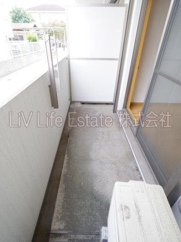 小平市仲町の賃貸マンションのバルコニー|※同仕様写真