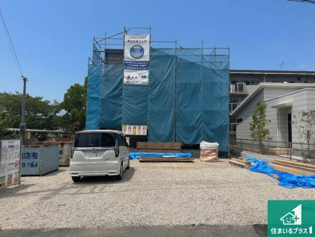 加西市北条町西高室　第2期　新築一戸建ての外観|周辺は落ち着いた街並みの住宅地！子育てがしやすい住環境です！まだ未完成ですが、現地でしかわからない事もございます。是非一度ご覧ください。