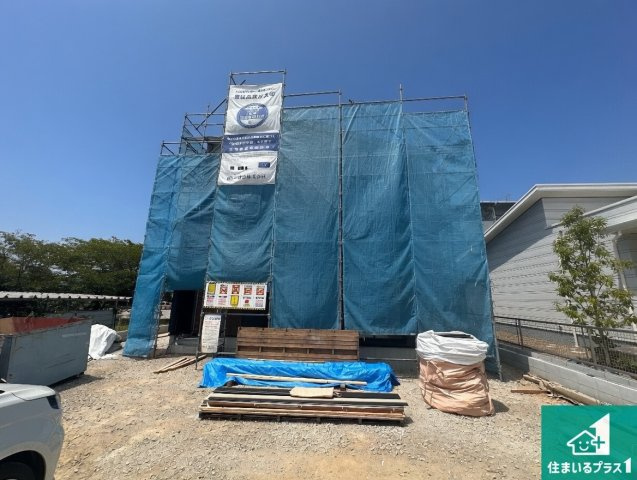 加西市北条町西高室　第2期　新築一戸建ての外観|周辺は落ち着いた街並みの住宅地！子育てがしやすい住環境です！まだ未完成ですが、現地でしかわからない事もございます。是非一度ご覧ください。