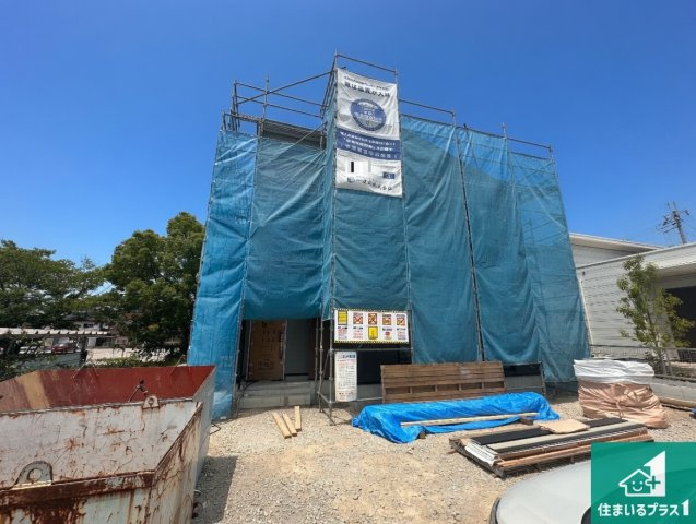加西市北条町西高室　第2期　新築一戸建ての外観|周辺は落ち着いた街並みの住宅地！子育てがしやすい住環境です！まだ未完成ですが、現地でしかわからない事もございます。是非一度ご覧ください。