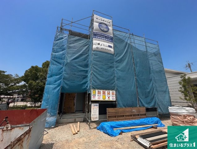 加西市北条町西高室　第2期　新築一戸建ての外観|周辺は落ち着いた街並みの住宅地！子育てがしやすい住環境です！まだ未完成ですが、現地でしかわからない事もございます。是非一度ご覧ください。