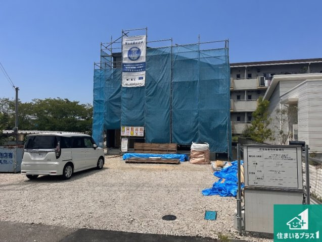 加西市北条町西高室　第2期　新築一戸建ての外観|周辺は落ち着いた街並みの住宅地！子育てがしやすい住環境です！まだ未完成ですが、現地でしかわからない事もございます。是非一度ご覧ください。