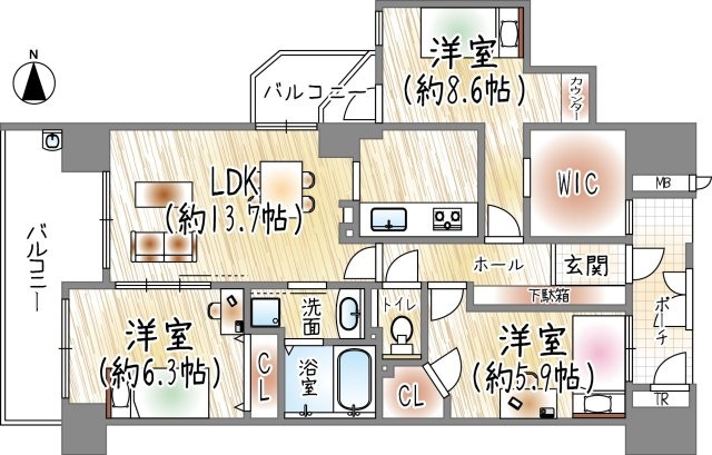 コスモシティ鶴橋駅前