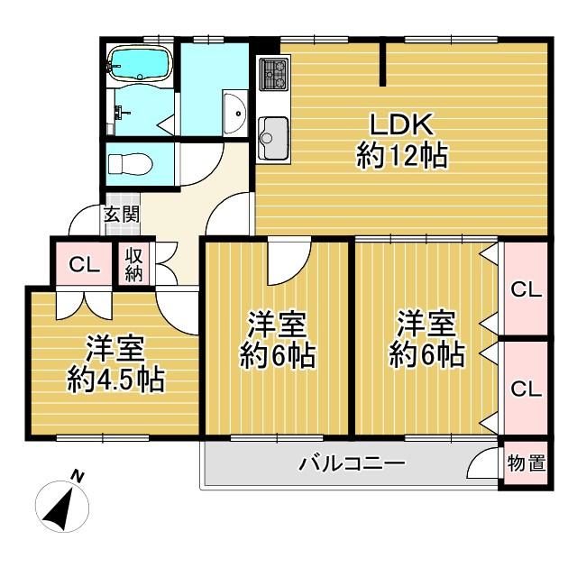 竹の台団地E1棟