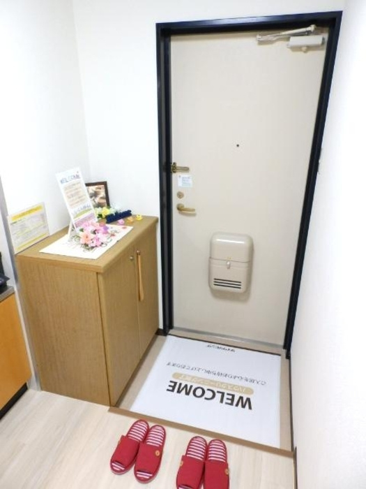 ハイツミレムの玄関|玄関