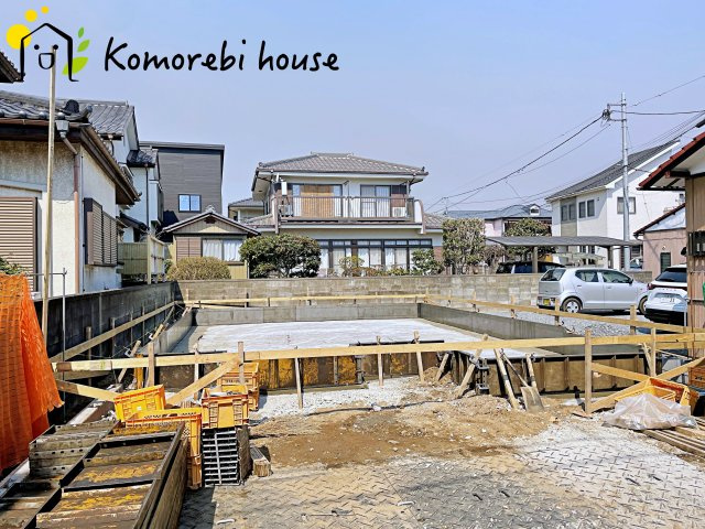桶川市東2丁目　2期　新築一戸建て　ブルーミングガーデン　01の外観|26.3.14撮影済み
