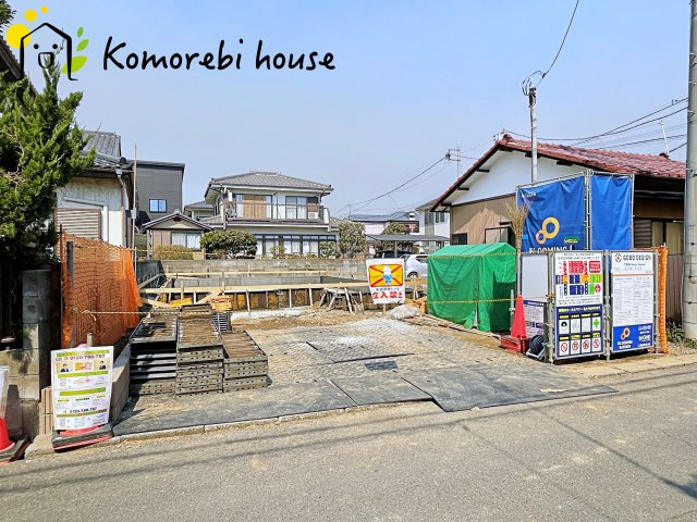 桶川市東2丁目　2期　新築一戸建て　ブルーミングガーデン　01の駐車場|26.3.14撮影済み