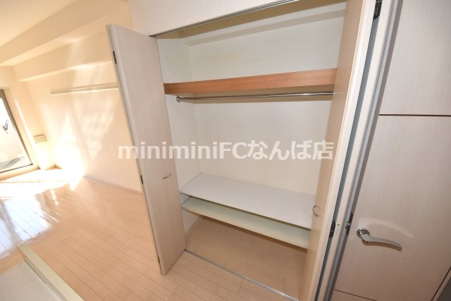 プレサンス本町プライムの収納|大容量入るウォークインクローゼット！