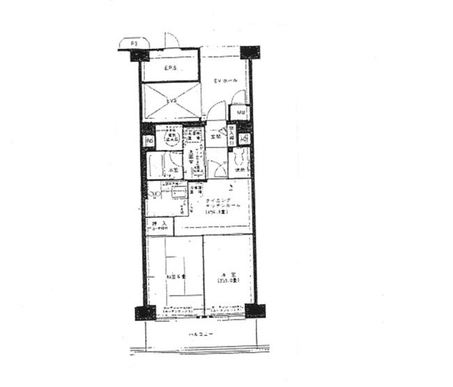 【間取り】 | 北本ハイデンス1号棟　中古マンション