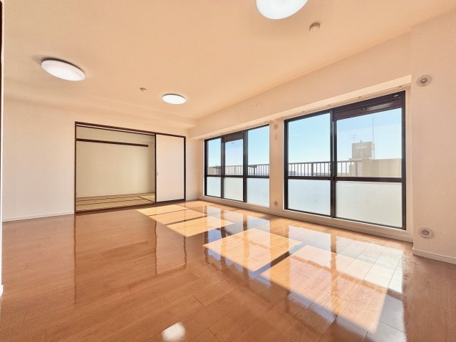 ライオンズマンションニューシティ蟹江六番館の居間・リビング