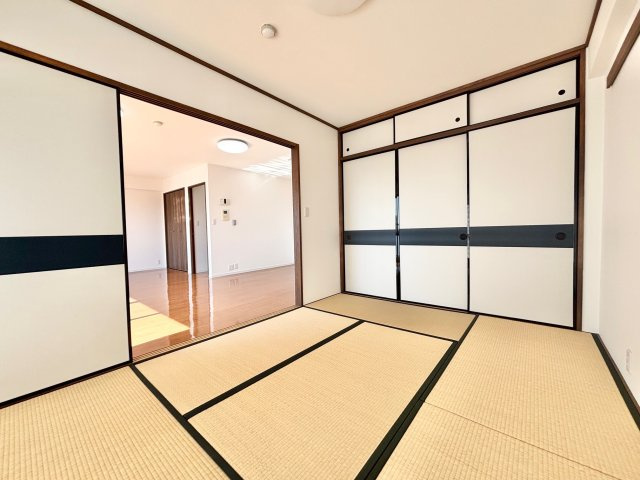 ライオンズマンションニューシティ蟹江六番館の和室|和室約6.0帖