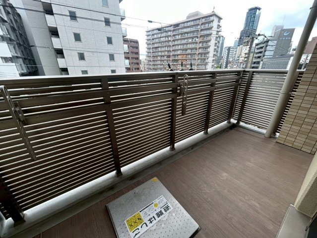 リヴェント福島のバルコニー