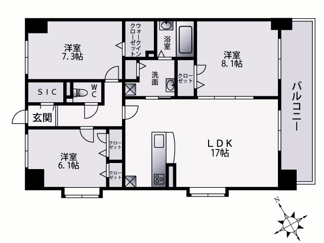グラン・レカンの間取り
