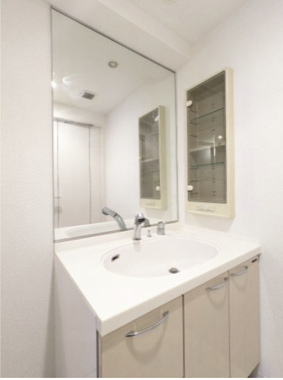 ルクレ初台の洗面所