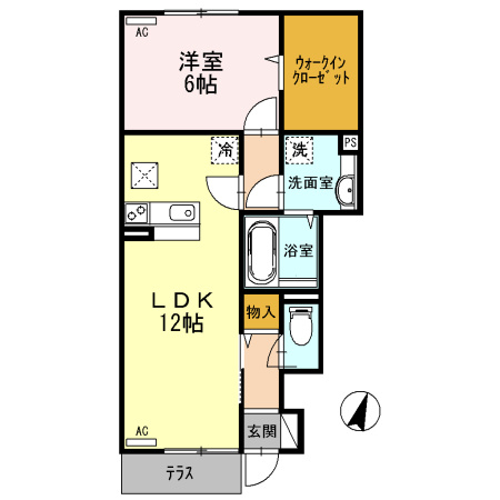 【間取り】 | リュミエール