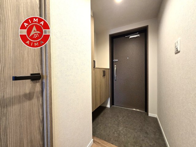 原パーク・ホームズの玄関|収納もあるのでたくさんのシューズを収納できる玄関です。