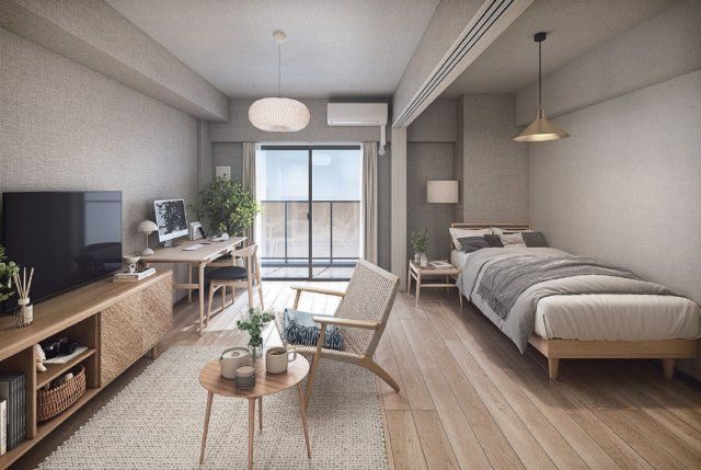 メイクスアート浄心の居間・リビング|同シリーズの内装イメージ写真となります