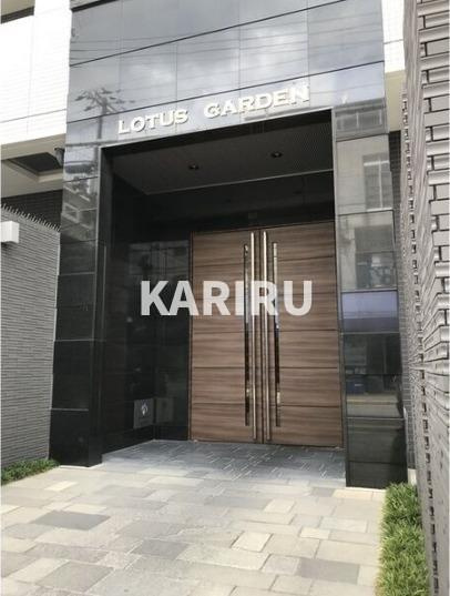 LOTUSGARDENのエントランス
